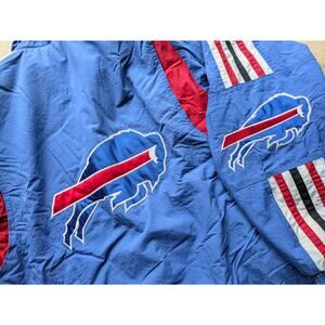 Buffalo Bills 90s STARTER puffer jacket vertical M blue NFL Pro Line vintage